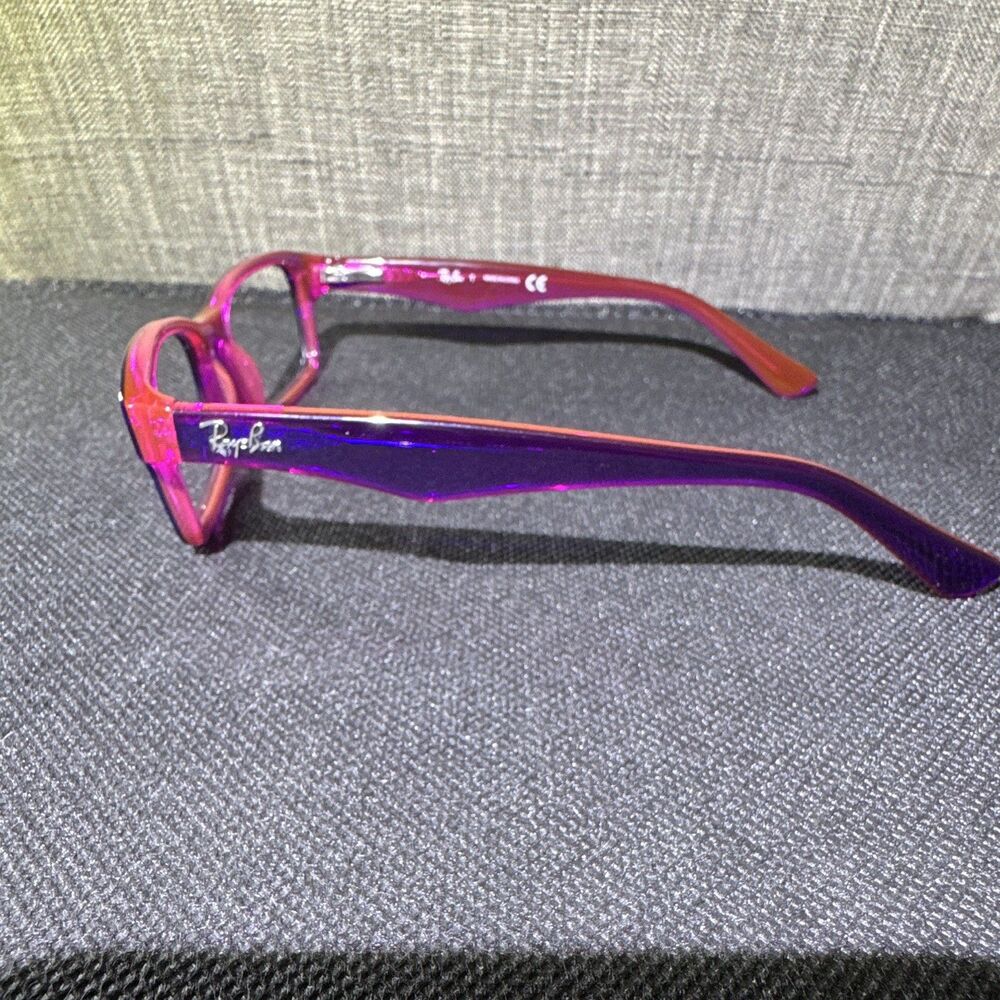 Ray-Ban RB1630 3666 Purple Rectangular Full Rim Frames 48-16-130